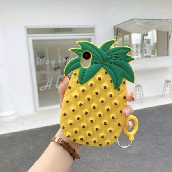 Bubble Pinapple phone case for iphone6 7 8 XS xr 11 12pro se mini Reliver Stress 5 - Popping Fidgets