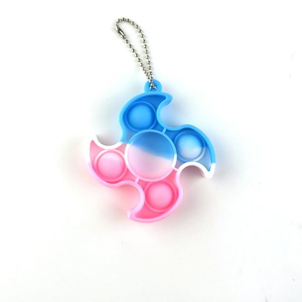 Mini Push Pops Bubble Sensory Toy Keychain Autism Squishy Adult Stress Reliever Toy for Children Relief 1.jpg 640x640 1 - Popping Fidgets