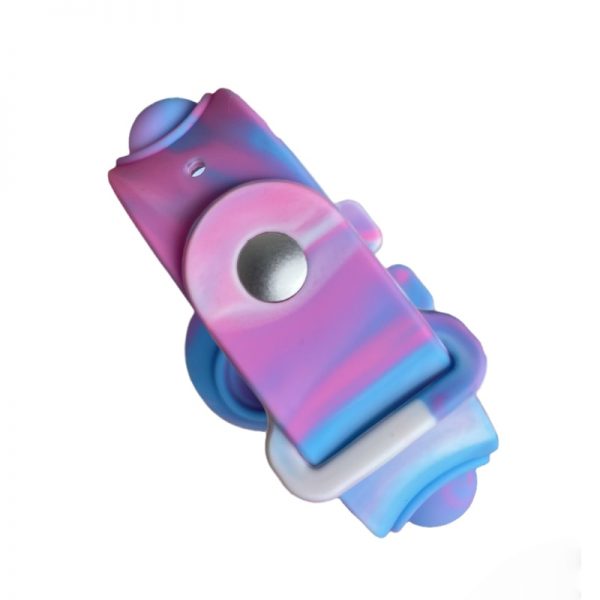 Pop Fidget It Toys Among 6 US Silicone Bracelet Squeeze Toy Soft Dimple Bubble Bracelet Stress 3 - Popping Fidgets
