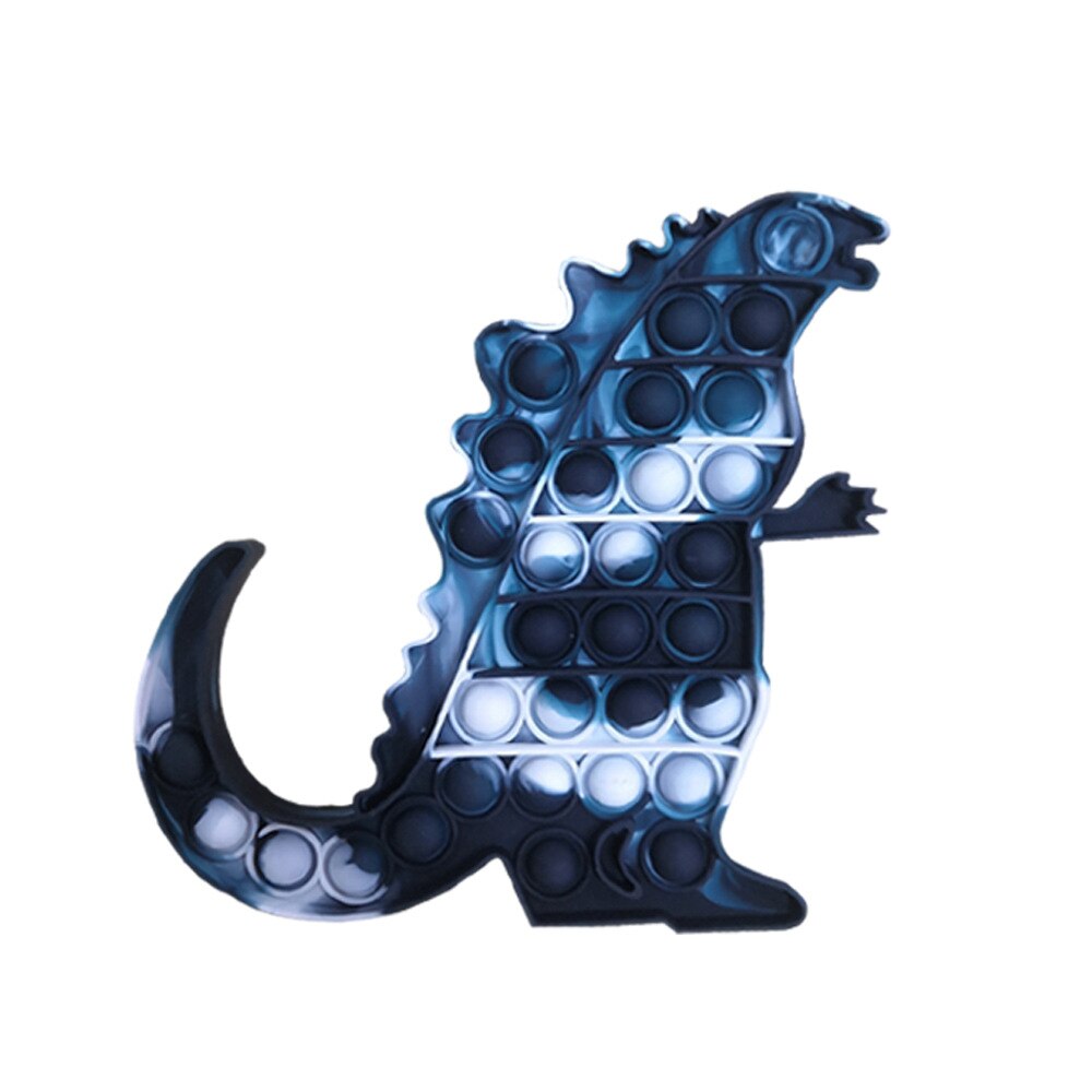 Behov for Bærbar her Godzilla King Kong Pop It Fidget Toy for Stress Relief | Popping Fidgets