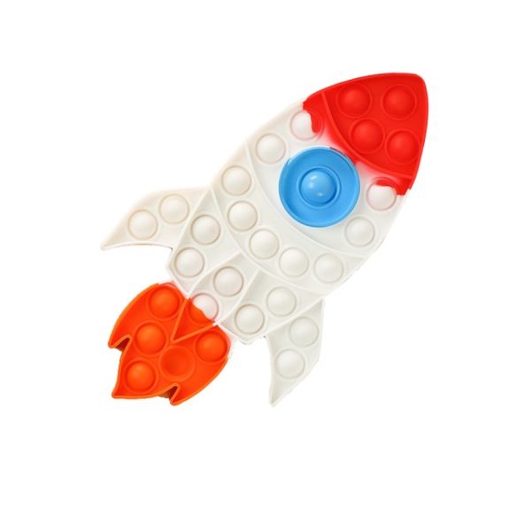 Rainbow Pop Fidget Stress Relief Squeeze Toys for Kid Squishy Sensory Anti Stress Game Hand - Popping Fidgets