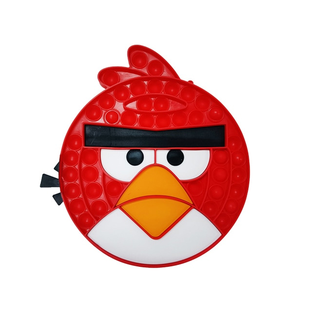 angry bird red pop it fidget toy