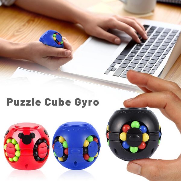 2021 Rotating Magic Bean Fidget Toys for Anxiety Desk Toy Stress Relief Autism Infinity Cube Sensory 2 - Popping Fidgets