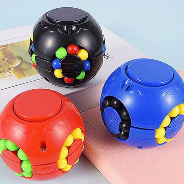 2021 Rotating Magic Bean Fidget Toys for Anxiety Desk Toy Stress Relief Autism Infinity Cube Sensory 5 - Popping Fidgets