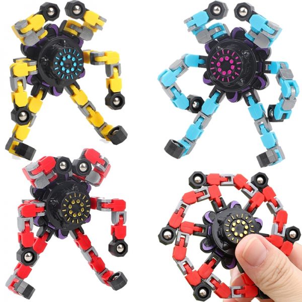 Fidget Chain Toys Children Antistress Fidget Spinner Adults Vent Stress Relief Hand Spinner Toys Kids Decompression 1 - Popping Fidgets