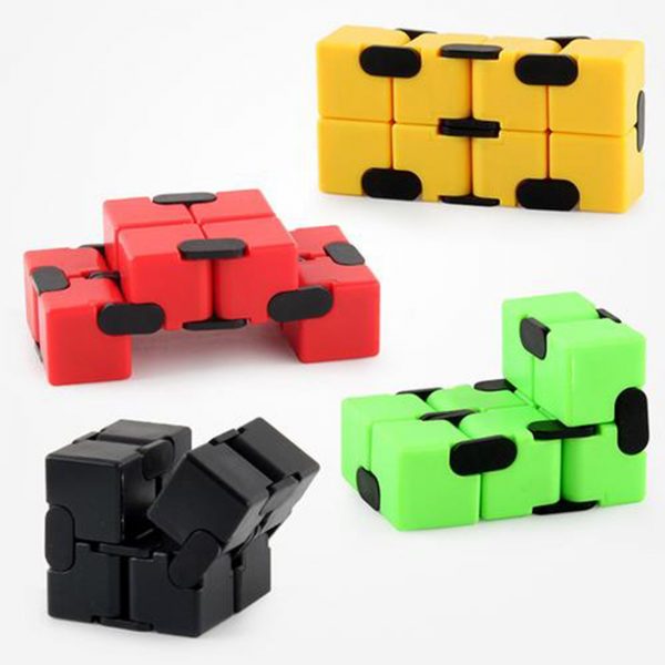 Fidget Toys Infinity Cube Puzzle Sensory Toy Children s Fingertips Decompress Portable Lightweight Magic Square Antistress 3 - Popping Fidgets