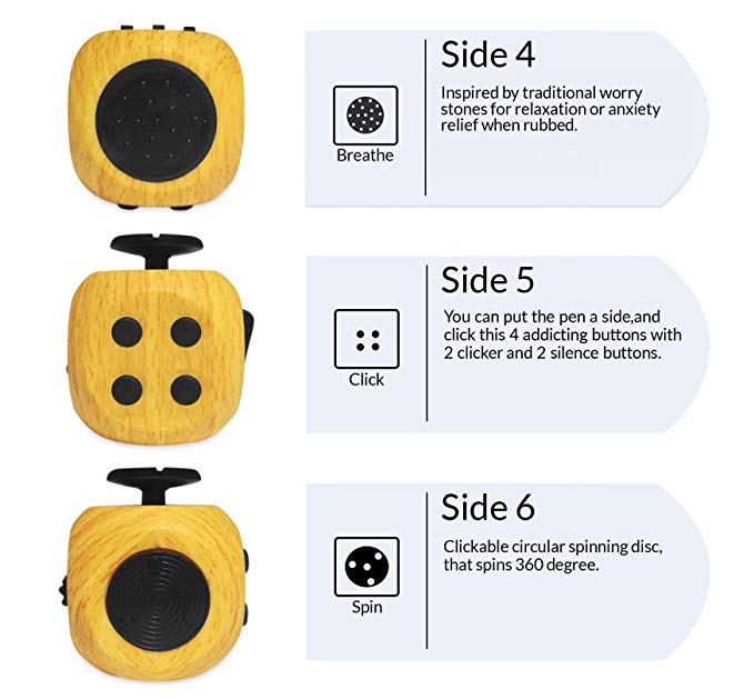 Wholesale Anti-Stress Toy Fidget Cube Six Sides Release Stress