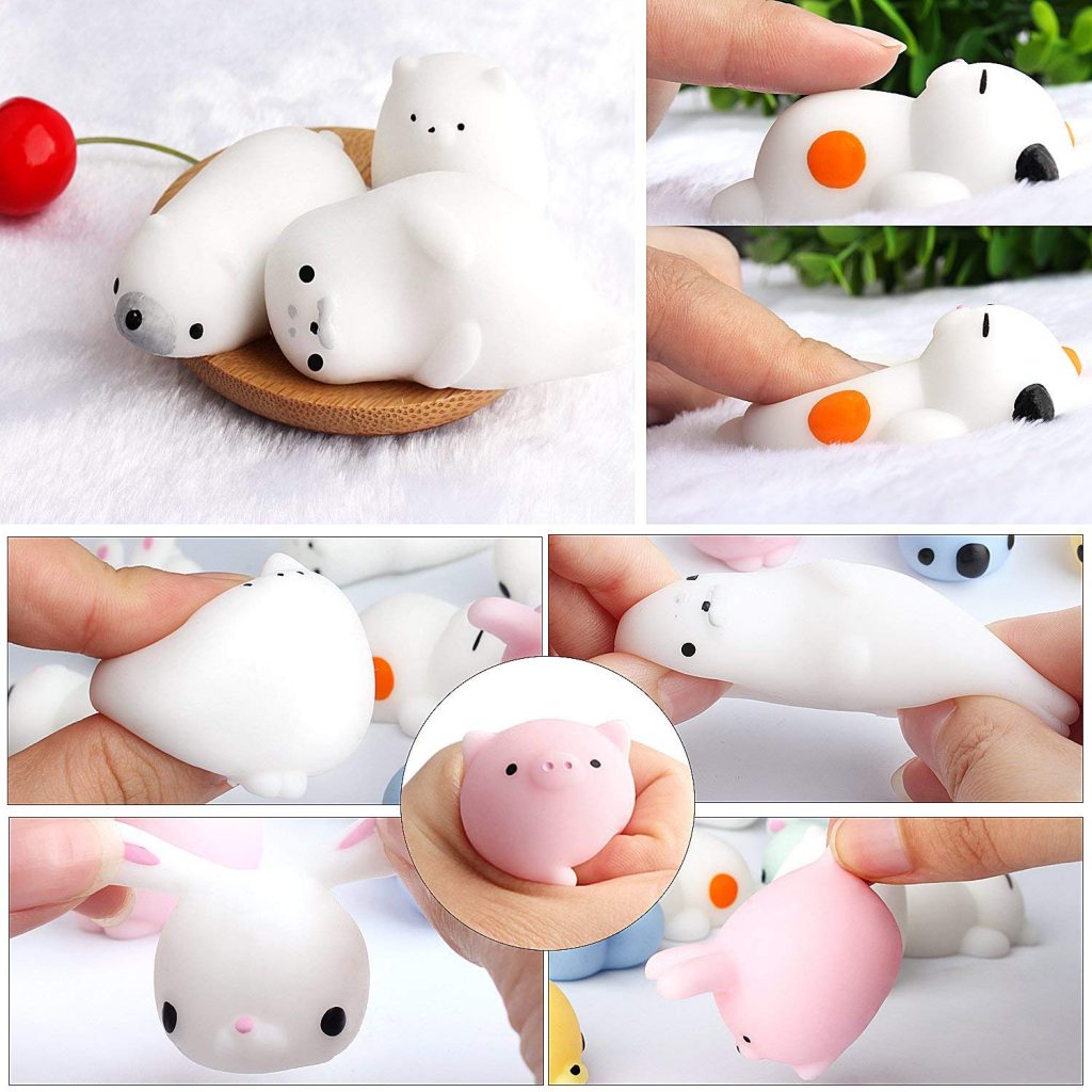 Cute Mini Animal Mochi Squishies Fidget Toys | Popping Fidgets