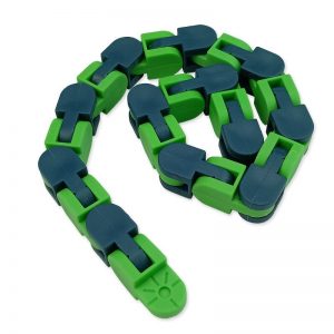 New 48 Knots Wacky Tracks Antistress Chain Toy For Children Bike Chain Stress Relief Sensory Toy - Popping Fidgets