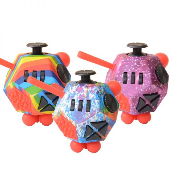 New Fidget Toy Push Anti Stress Relief Creative Infinite Cubes Adult Autism Relief Sensory Decompression Dice 1 - Popping Fidgets