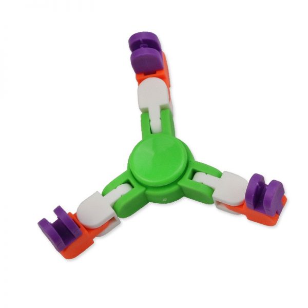 New Polygon Wacky Tracks Fidget Spinner Toys Children Adults Stress Relief Spinner Toys Kids DIY Chain 3 - Popping Fidgets