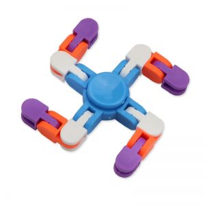 New Polygon Wacky Tracks Fidget Spinner Toys Children Adults Stress Relief Spinner Toys Kids DIY Chain - Popping Fidgets