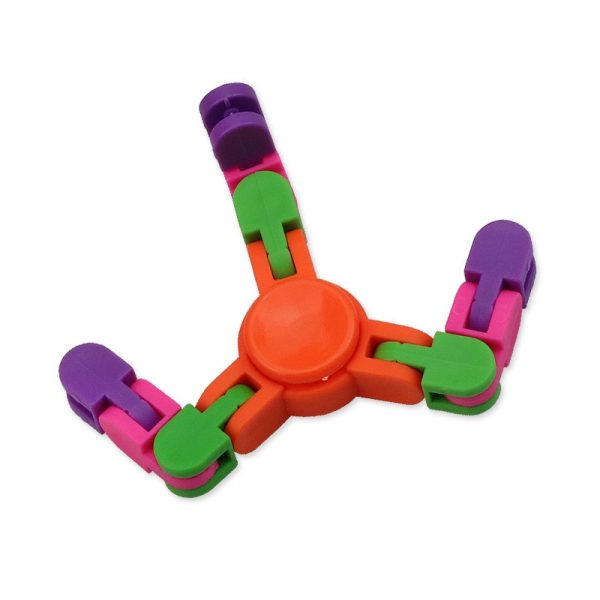 New Polygon Wacky Tracks Fidget Spinner Toys Children Adults Stress Relief Spinner Toys Kids DIY Chain 5 - Popping Fidgets