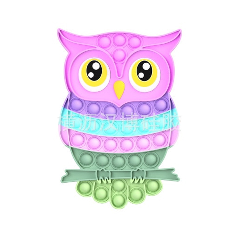 Owl Pop It Jumbo - Popping Fidgets